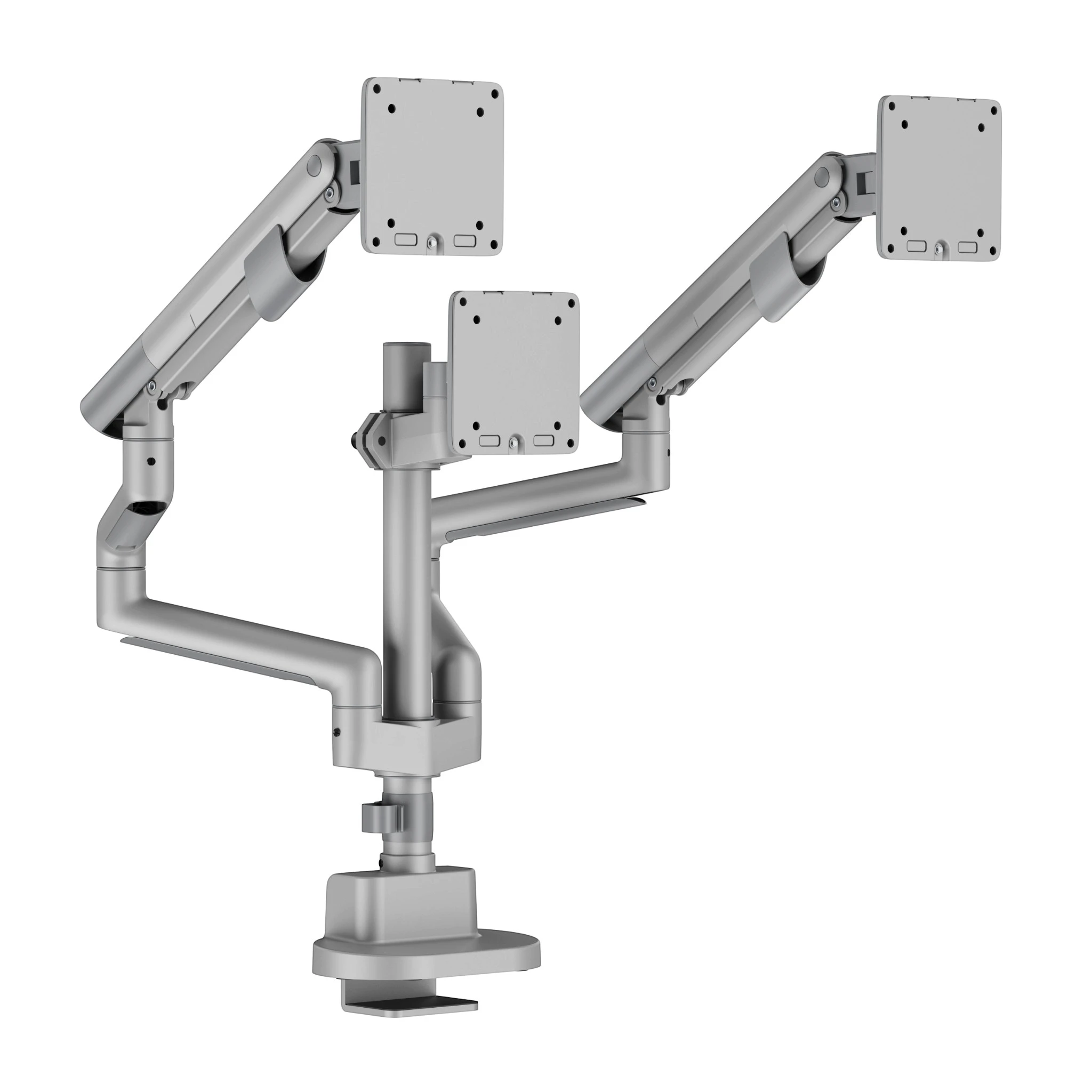 Triple Monitor Arm Model E | Adjustable Monitor Mount